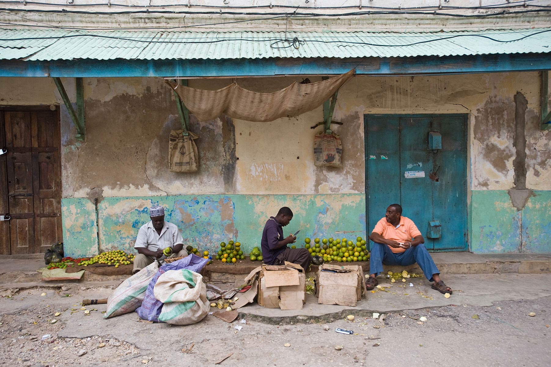 Fruit Sellers, Zanzibar