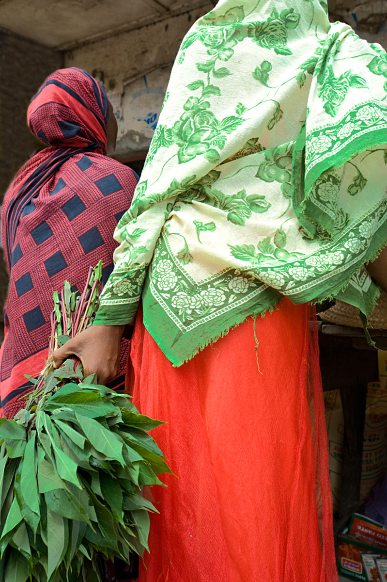 Shoppers in Zanzibar